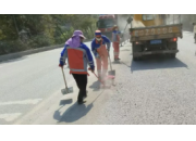 高效完成外環路清理工作，為居民生活保駕護航