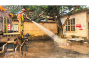 崇左項目跨區域清淤彰顯環衛先鋒力量